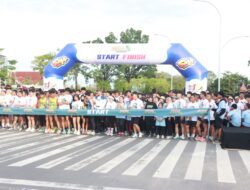 Ribuan Masyarakat Ikuti Gelar Disdik Fun Run 5K Pemprov Kalteng Berkah