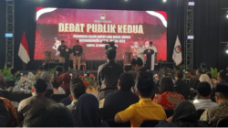 DEBAT PUBLIK PILKADA KOBAR-Rahmat-Eko Menuju Kobar Bersahabat, Nurhidayah-Suyanto Kobar Makin Jaya