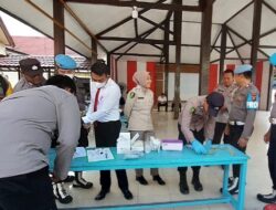 Polres Lamandau Dadakan “Paksa Kencing” Seluruh Personel