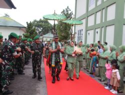 Danrem Kunjungi  Kodim 1014 Pangkalan Bun